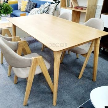 Set bàn ăn Emma -Tự nhiên 1450