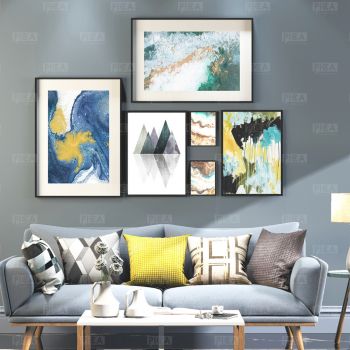 Tranh Canvas Tranh bộ 5 - Nghệ thuật