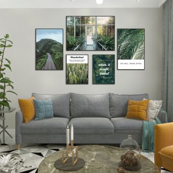 Tranh Canvas Tranh bộ 5 - Nghệ thuật