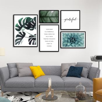 Tranh Canvas Tranh bộ 5 - Nghệ thuật